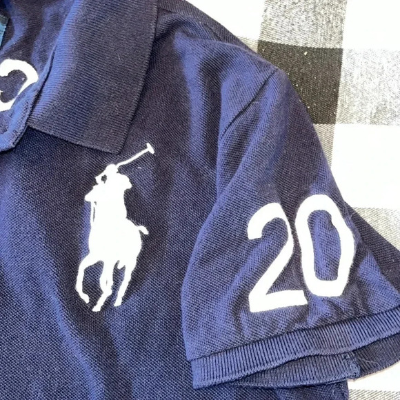 Ralph Lauren Official USA Olympics Vancouver 2010 Polo Shirt in Blue XL - Picture 3 of 4